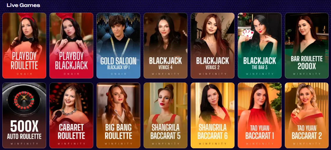 x3bet casino live games